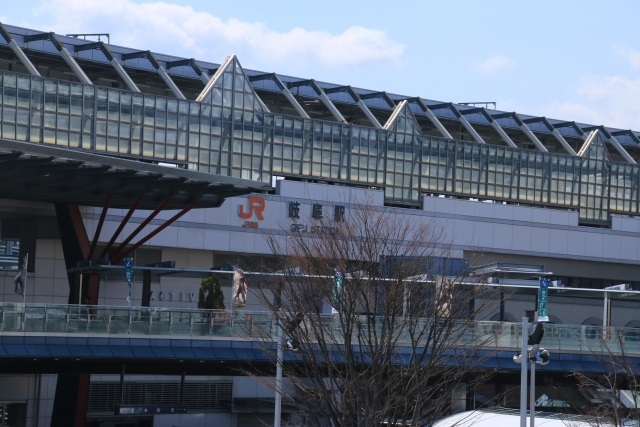 岐阜駅周辺にある観光に便利な駐車場