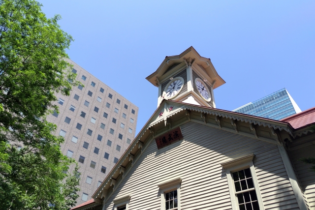 札幌市時計台の画像