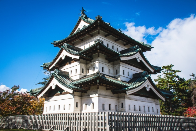 弘前城の画像