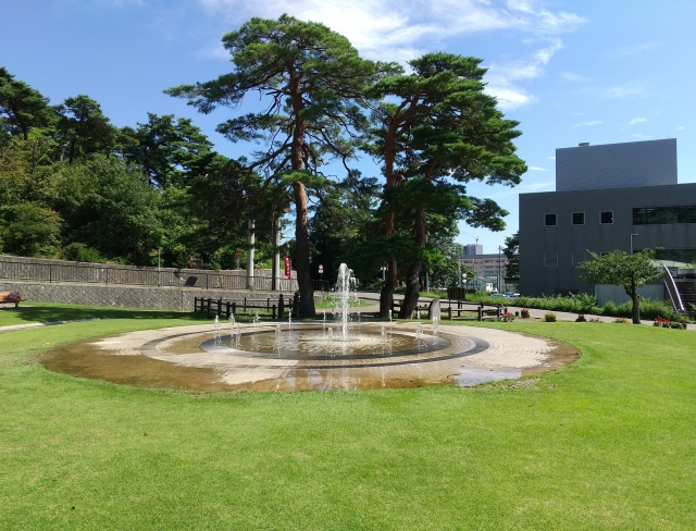 信夫山公園の画像