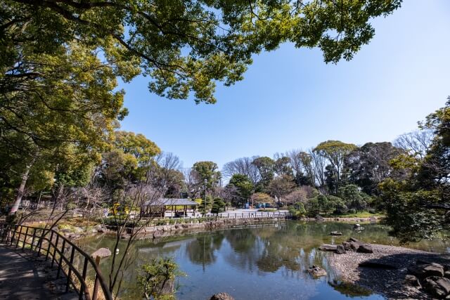品川区立戸越公園の画像