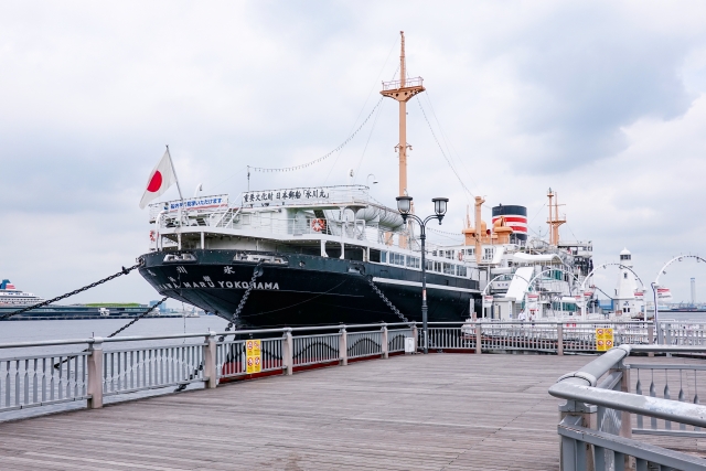日本郵船氷川丸の画像