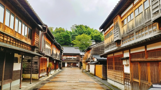 ひがし茶屋街の特徴