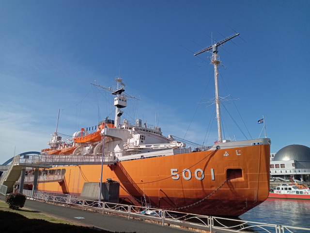 南極観測船ふじの画像