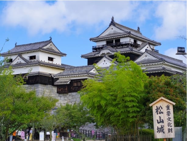 松山城の写真
