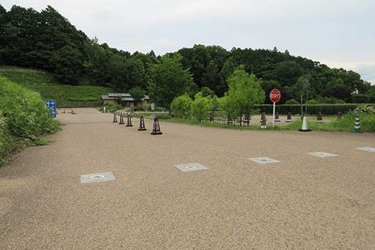 国営飛鳥歴史公園  キトラ古墳周辺地区第一駐車場